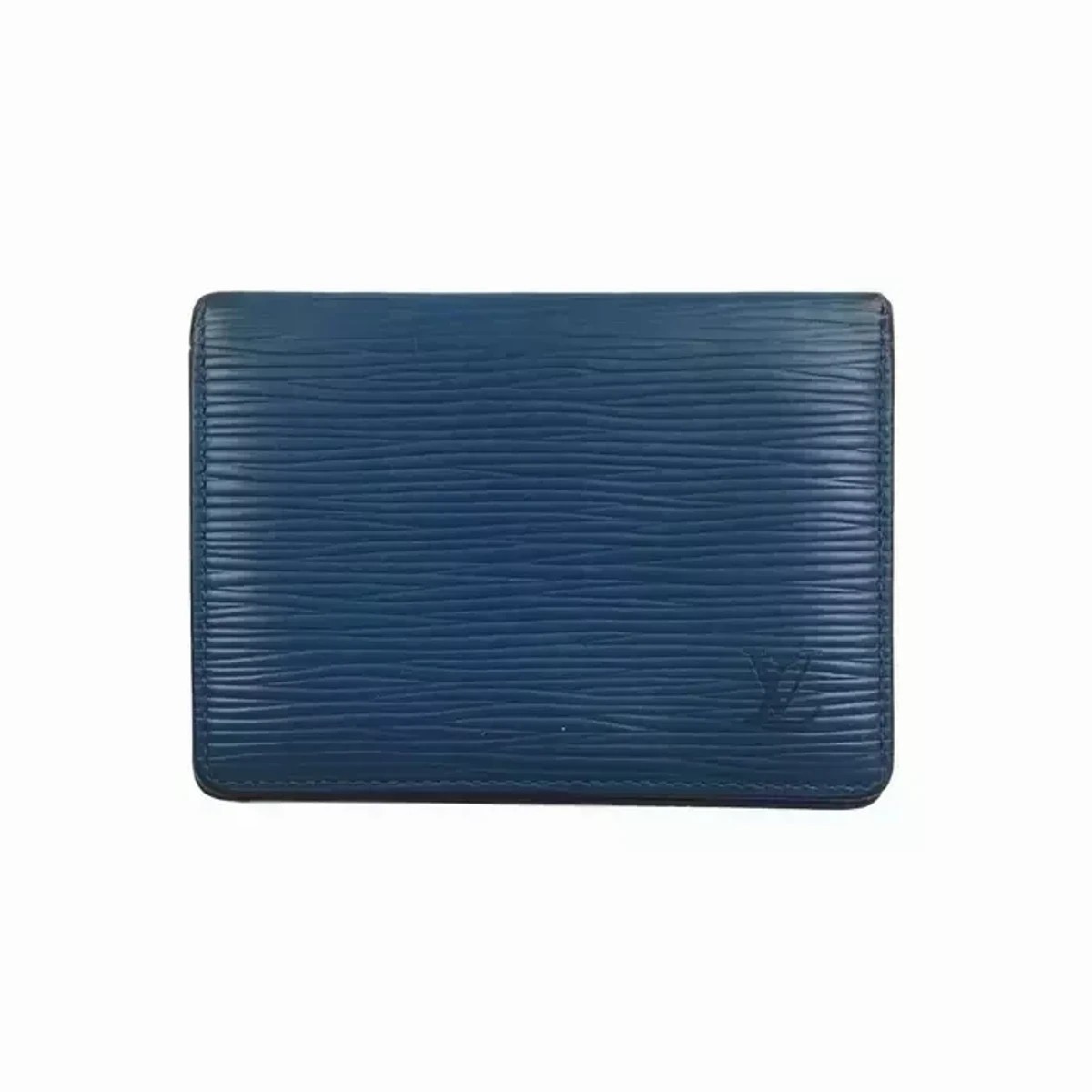 EPI Card Holder Wallet, Blue - 1