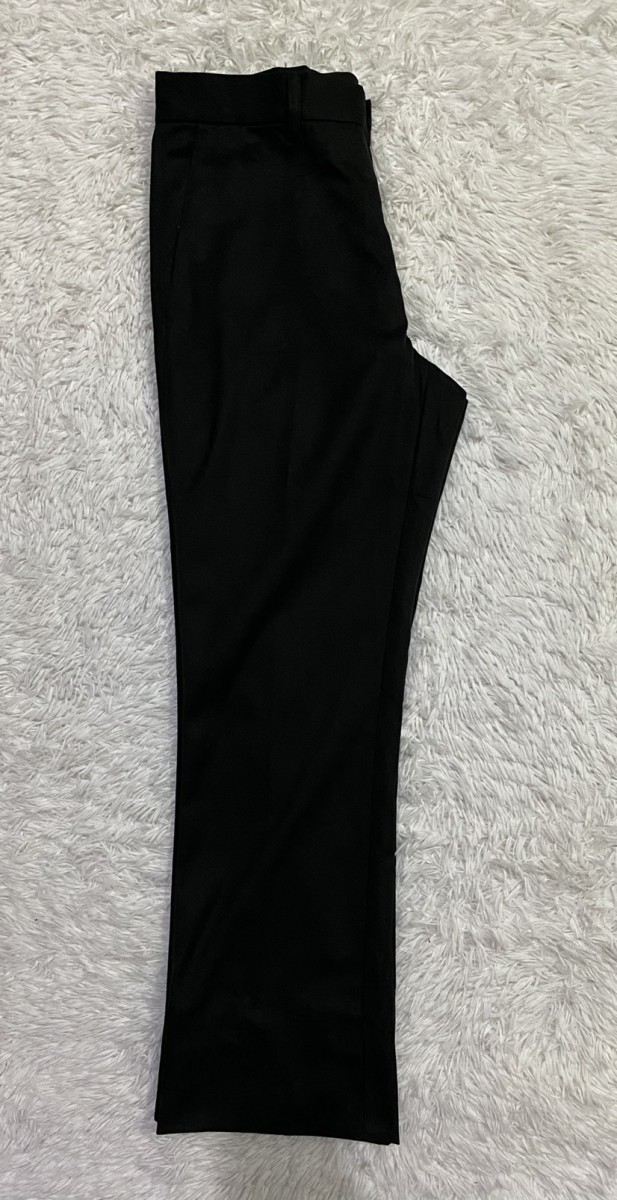 A.P.C Vintage Black Polyester + Cotton Pants Made in Japan - 4
