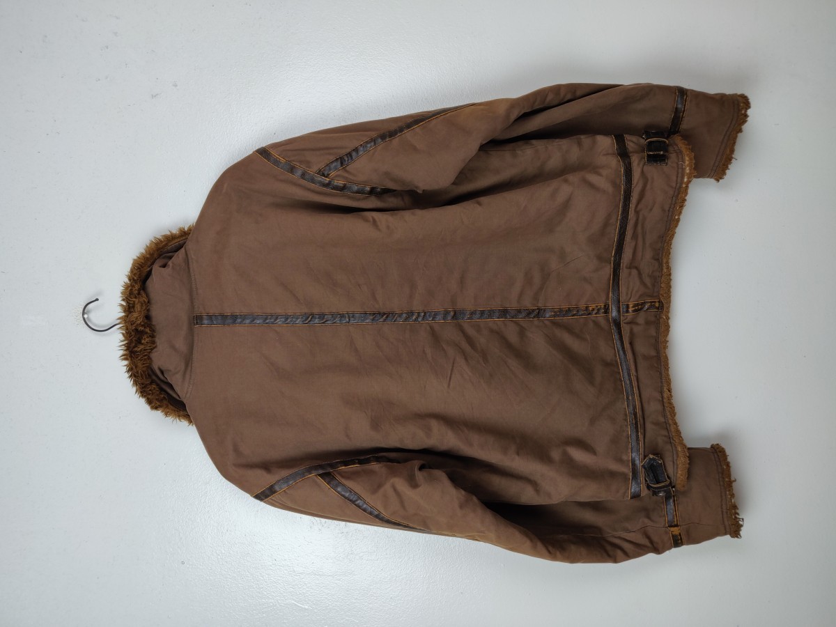 Designer - Soleil D'oR France Sherpa Shearling Winter Jacket - 10