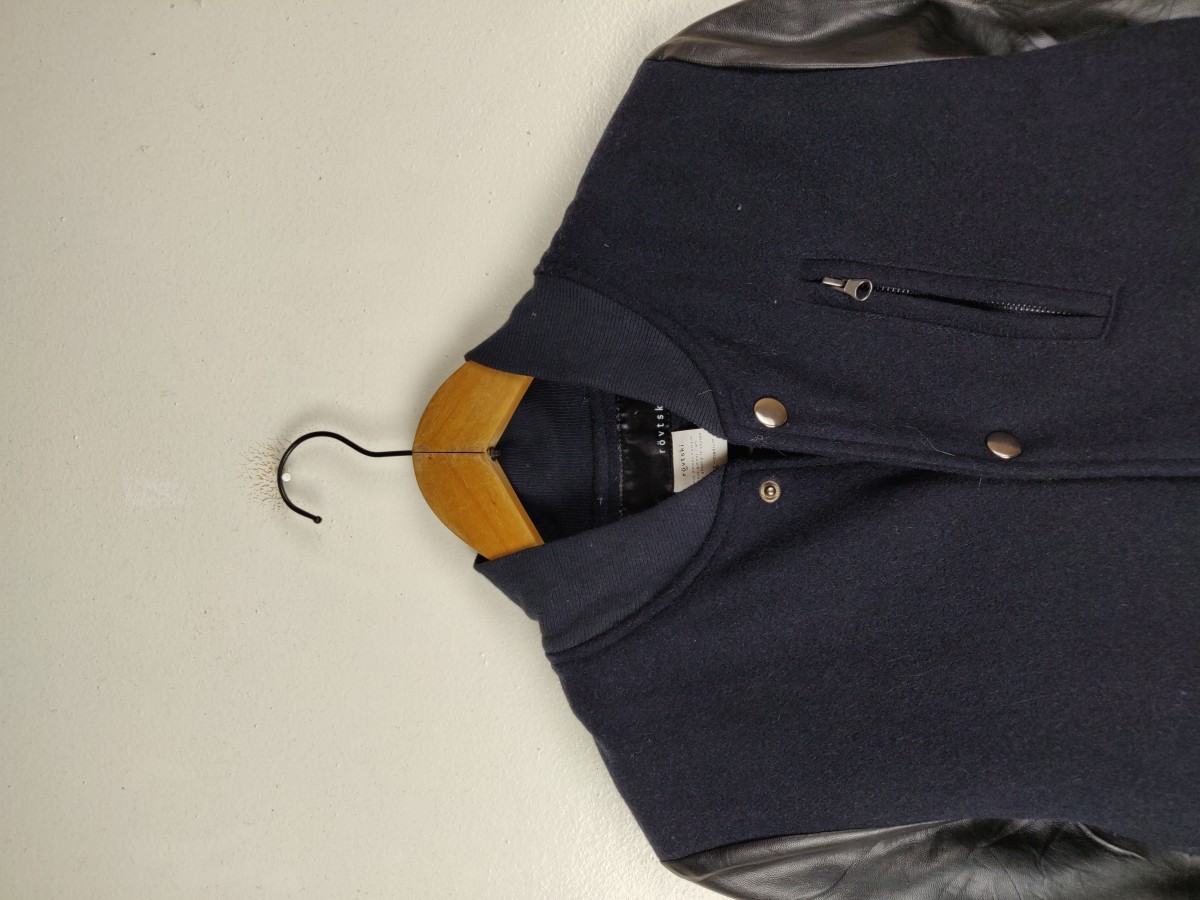 Bomber - Rovtski Japan Cult Plain s Jacket Outerwear - 3