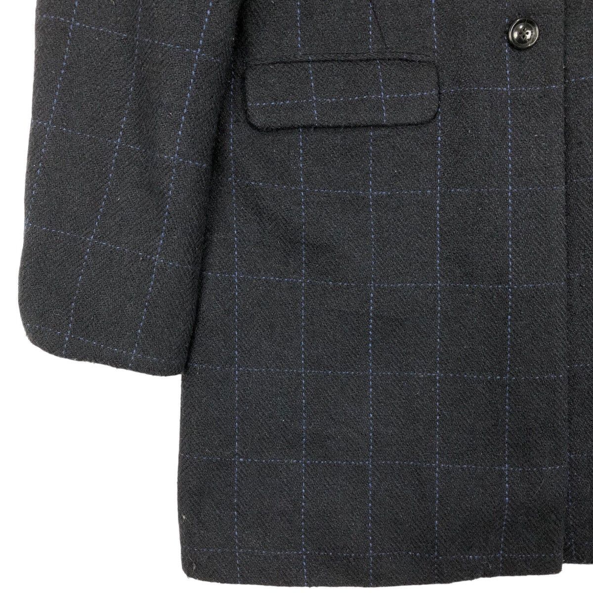 Vintage - Harris Tweed Sevendays Sunday Wool Coat Jacket Size M - 5