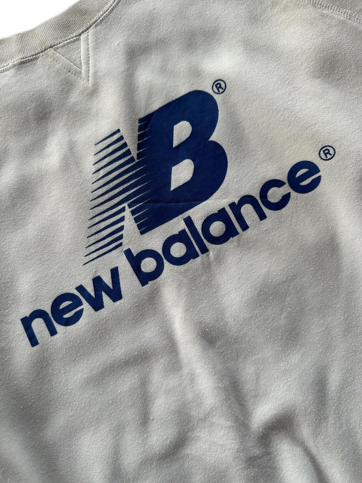 New Balance Sweatshirt Vintage Big Logo SIZE M - 2