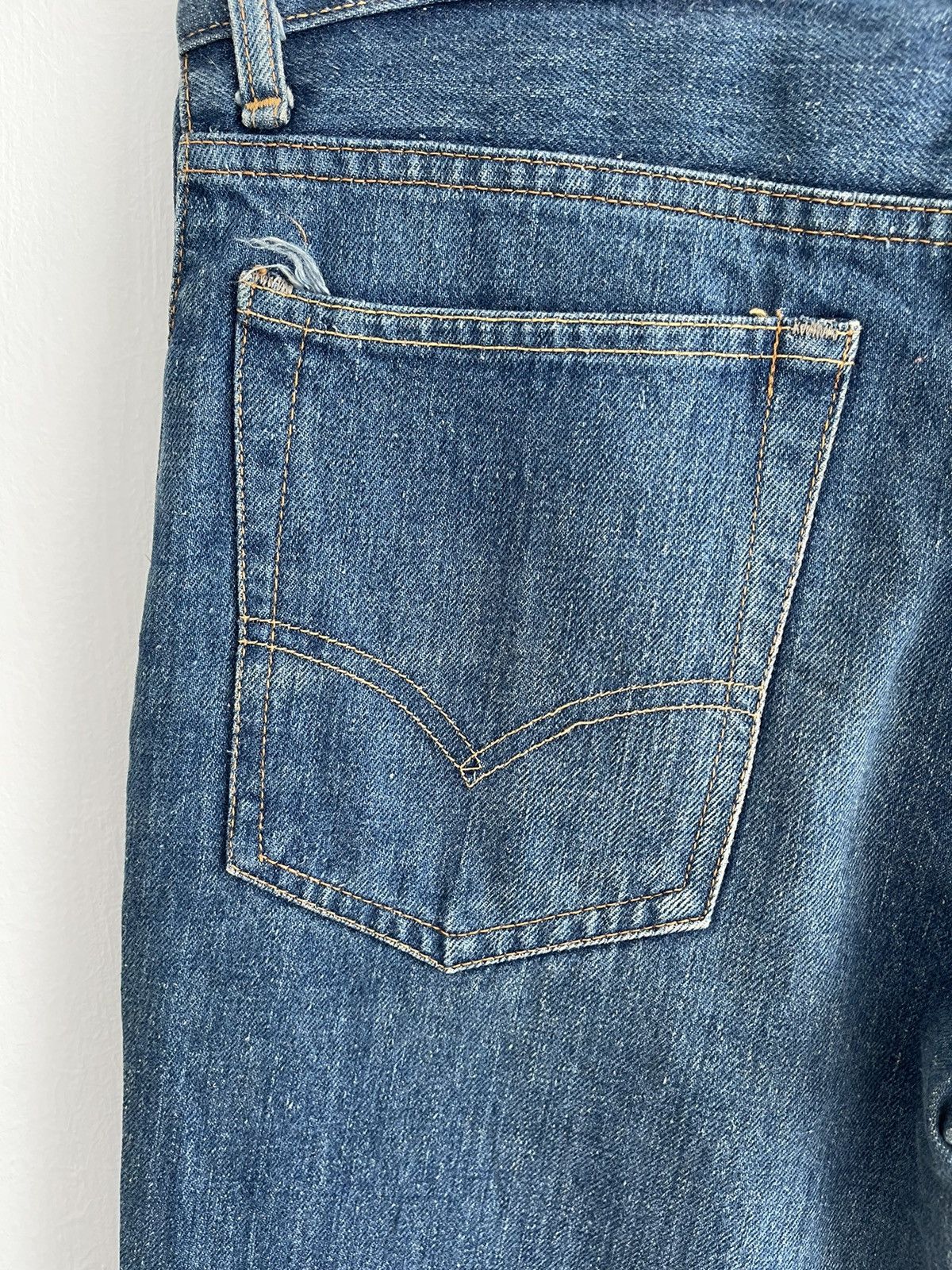 Vintage 70s Levis 507-0217 flare jeans - 9
