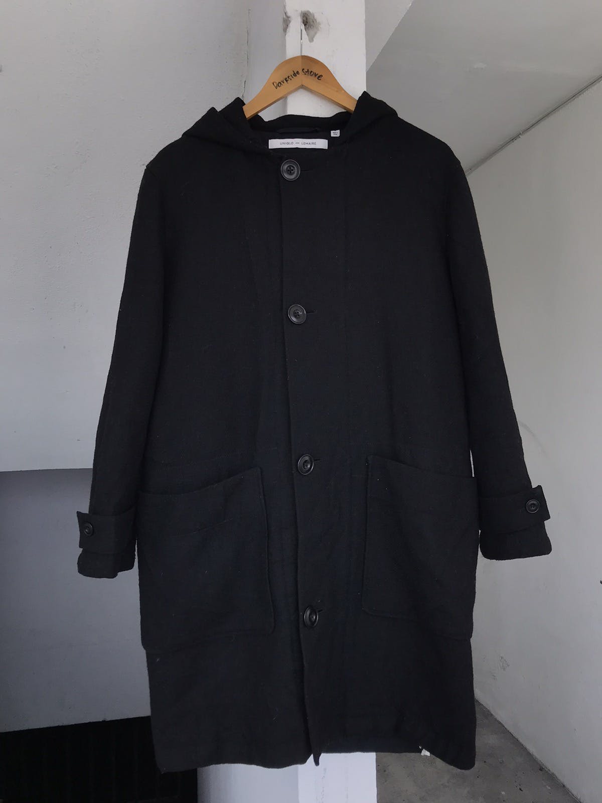 Lemaire ut Wool Coat with Hooded - 4