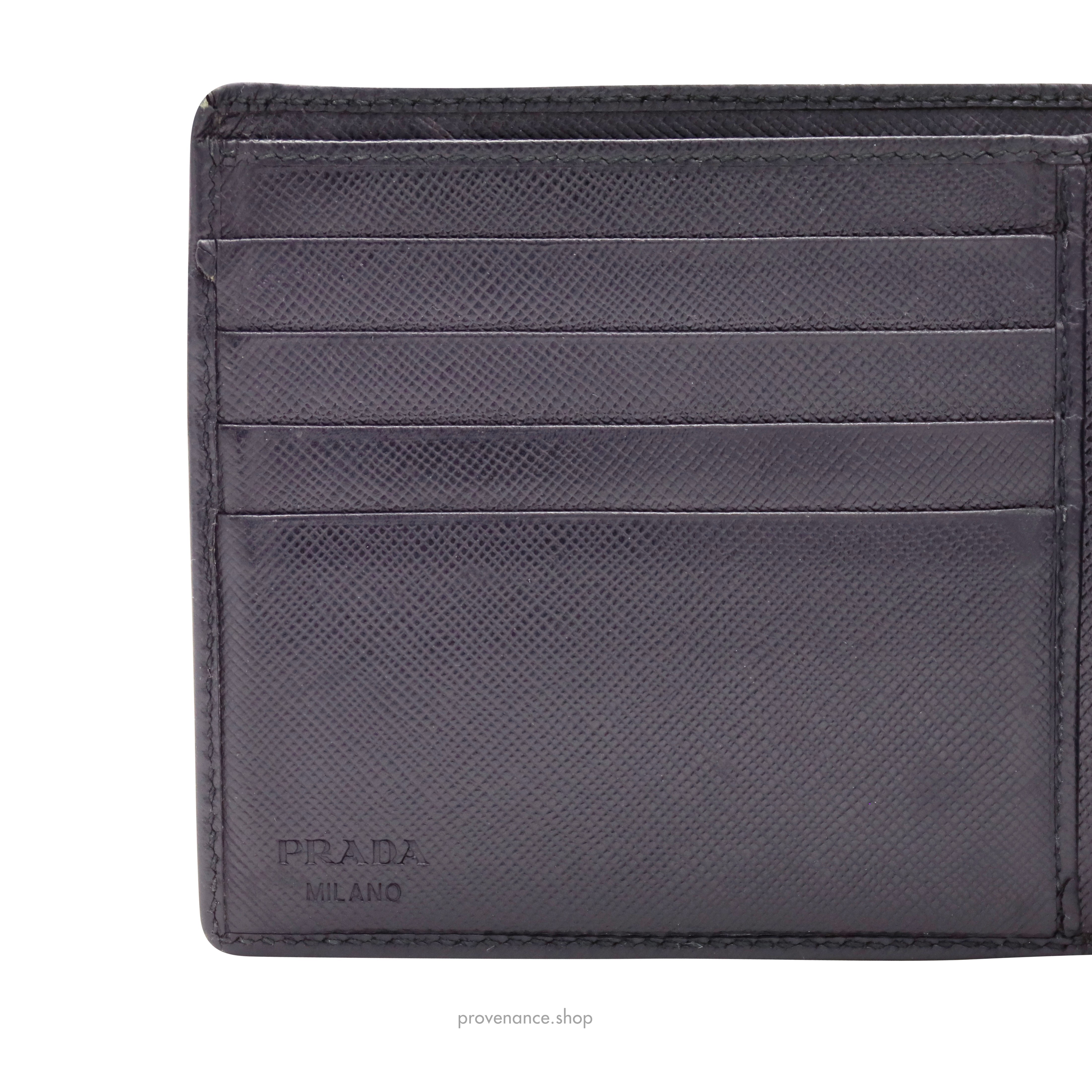 Prada Bifold Wallet - Nero Saffiano Leather - 7