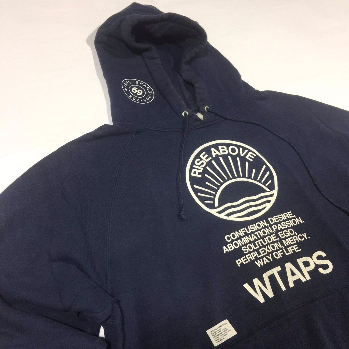 売り切り御免！ WTAPS BULLINK HOODY ( L / NAVY ) - トップス