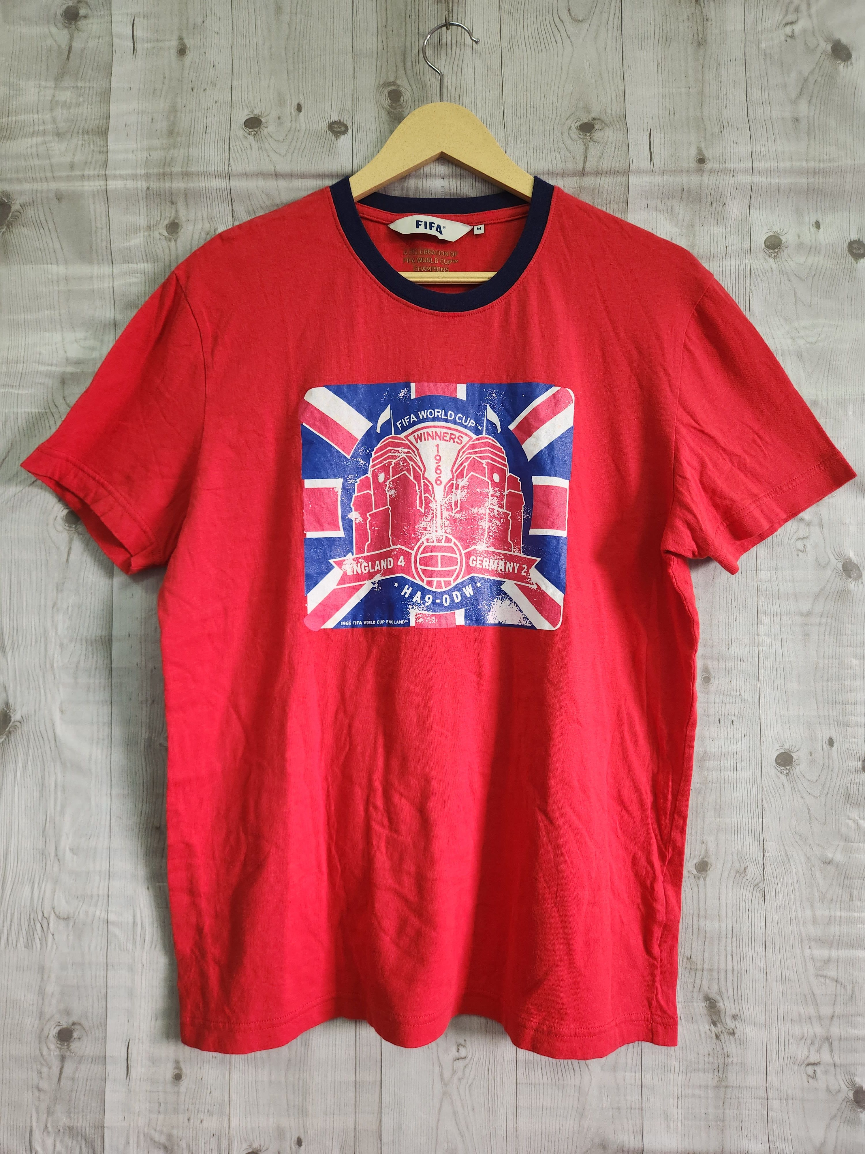 FIFA World Cup Memorable Champion TShirt Winners 1966 - 1