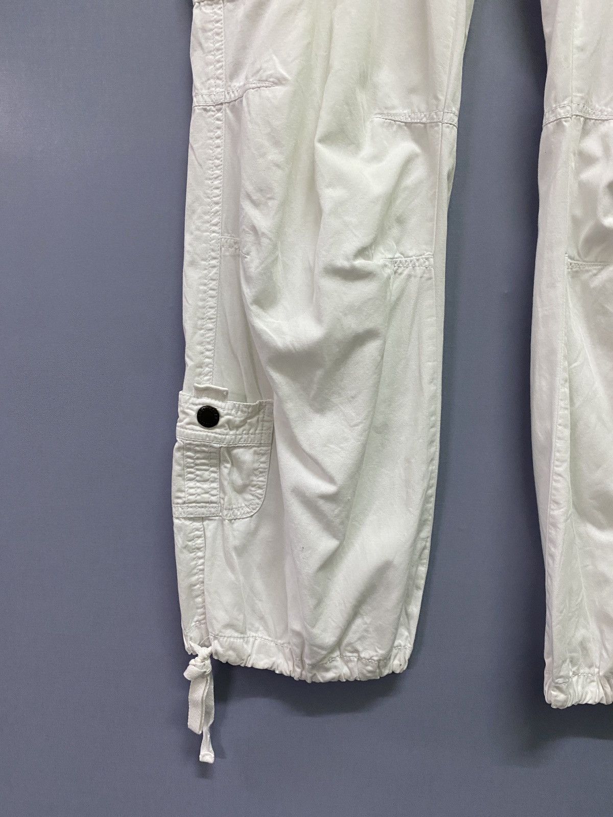 Cargo AEROPOSTALE 8 Pocket Parachute White Pants - 7