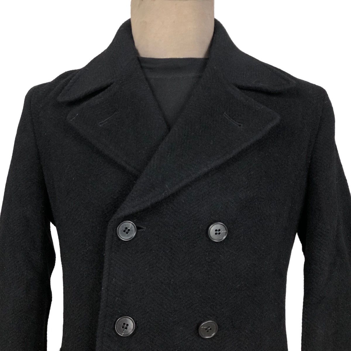 Vintage 90s Yohji Yamamoto D’Urban A.A.R Wool Trench Coat - 7