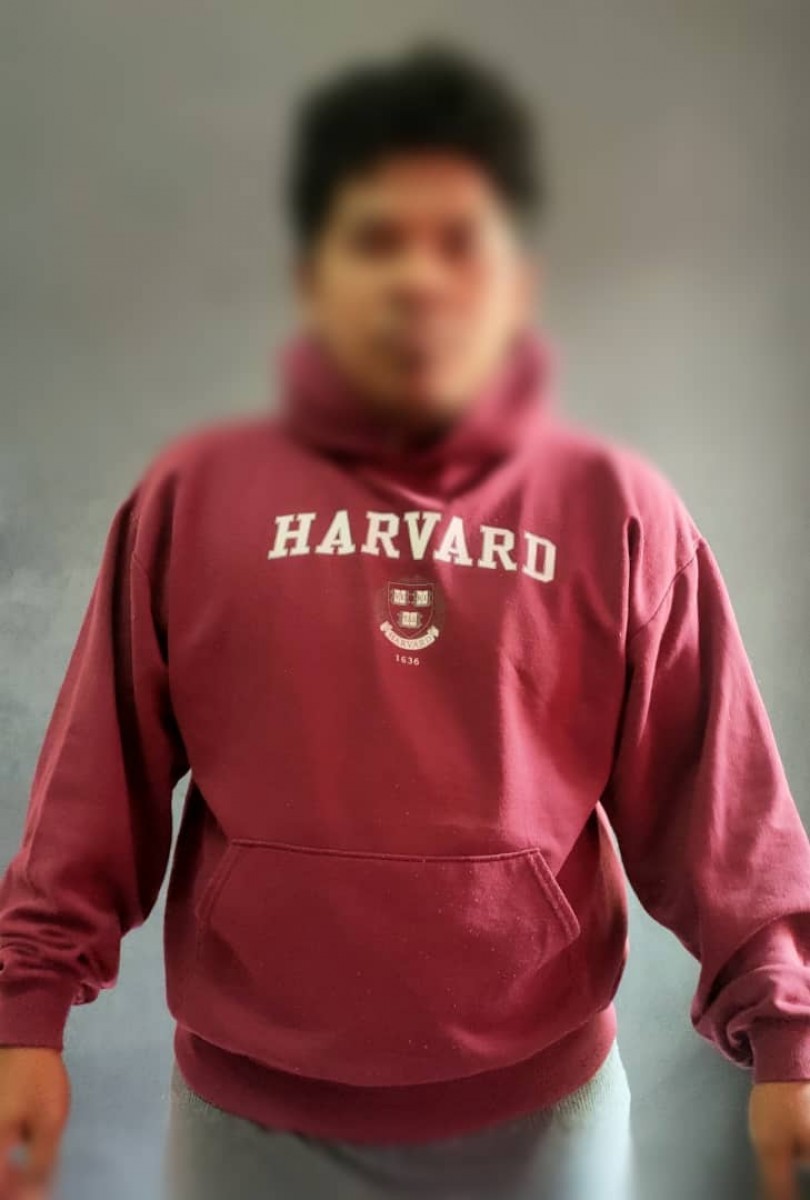 Collegiate - Vintage Harvard University Hoodie - 3
