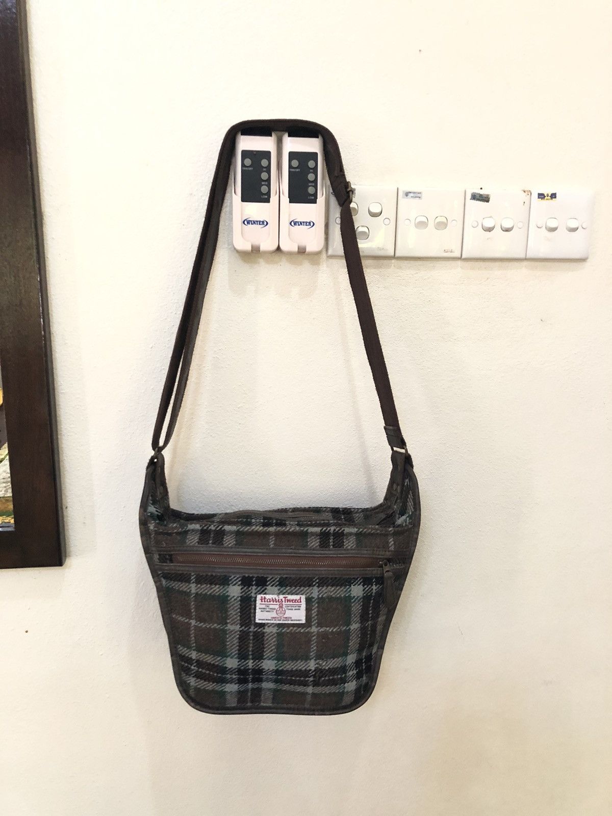 Harris Tweed Sling / Massenger Bag - 1