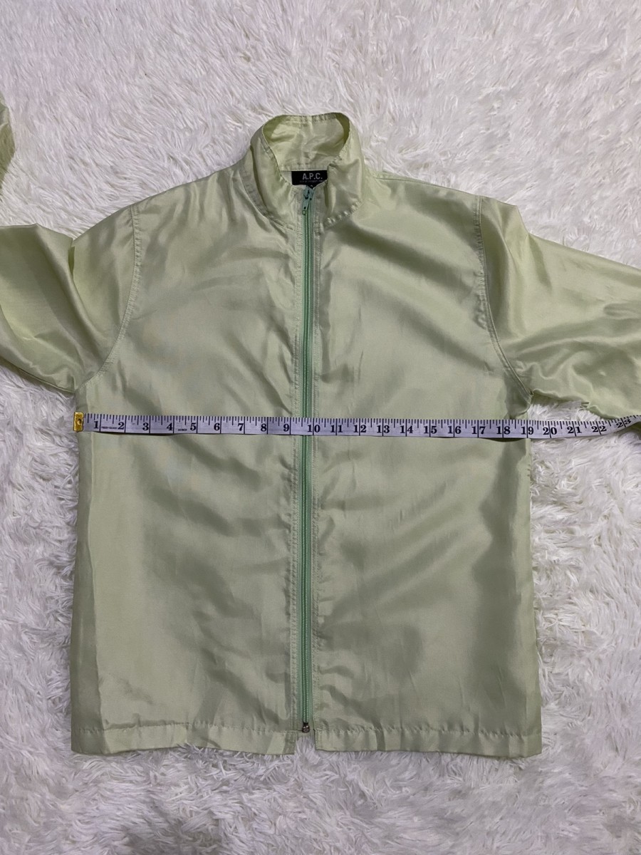 A.P.C Nylon Zipper Jacket Windbreaker - 10