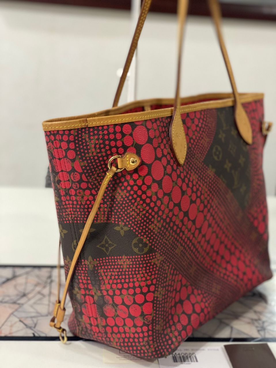 Authentic LOUIS VUITTON X YAYOI KASUMA Neverfull - 6