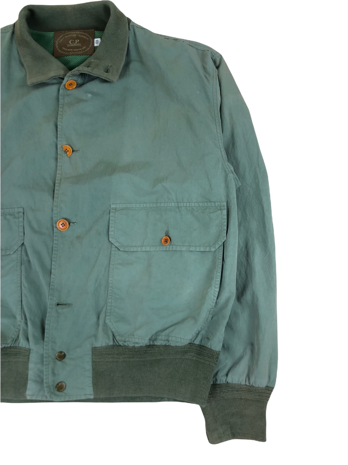 SS1991 Garment Dyed Airforce Type A-1 Flying Jacket - 2