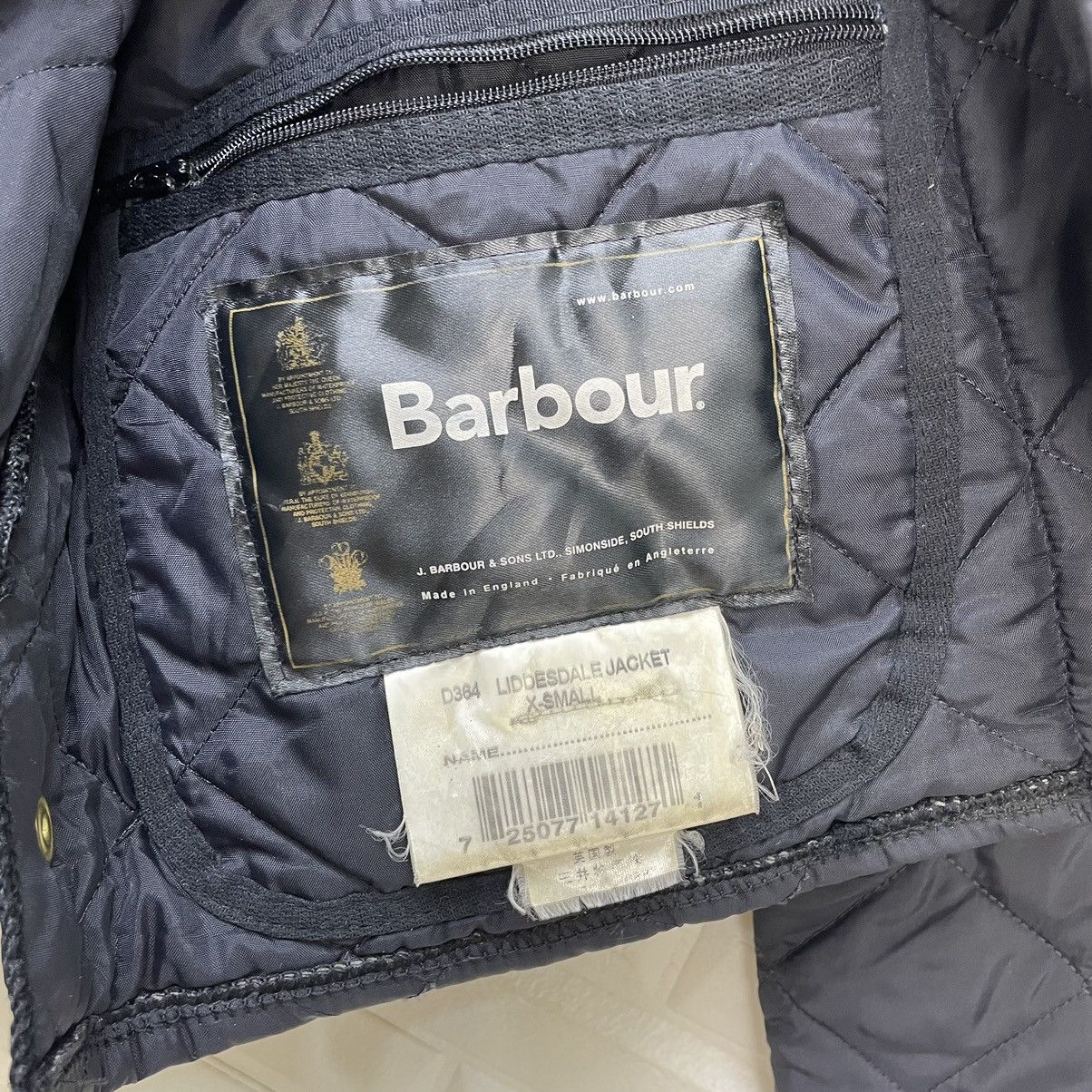 👉Vintage Barbour Quilted Type D364 Liddesdale Jacket - 3