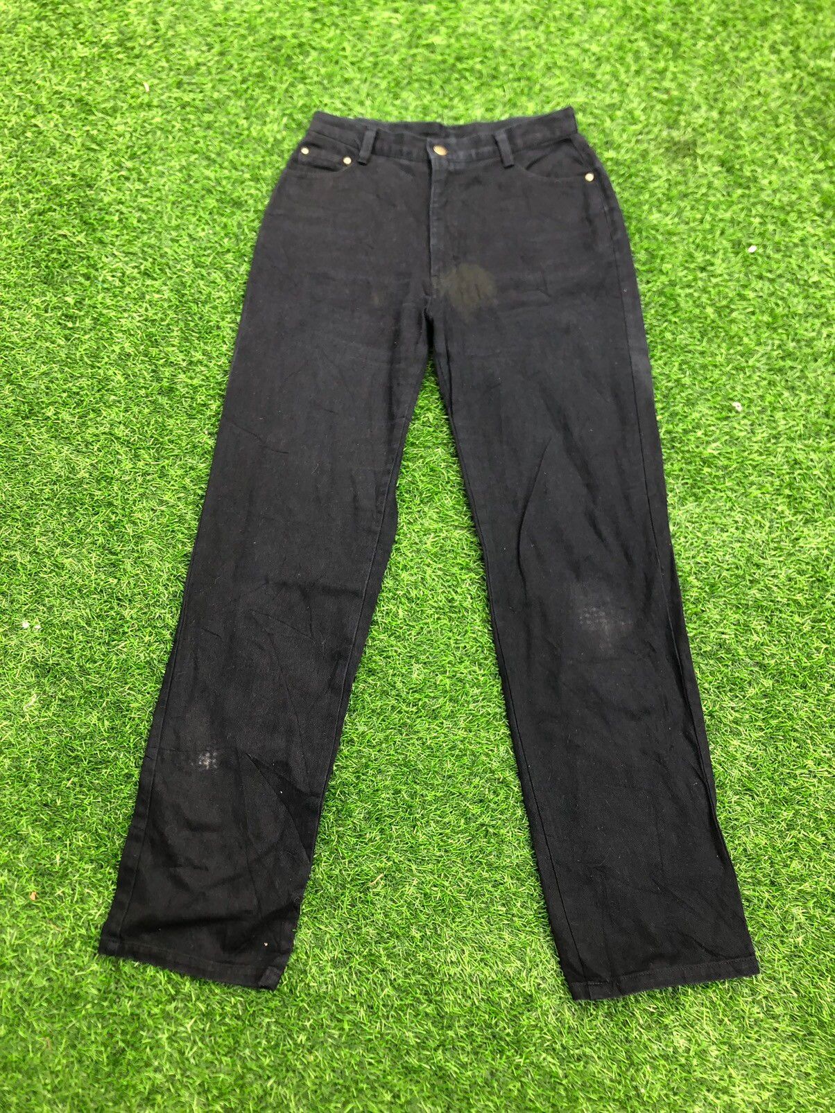 Vintage MCM Blue Black Denim Jeans - 6