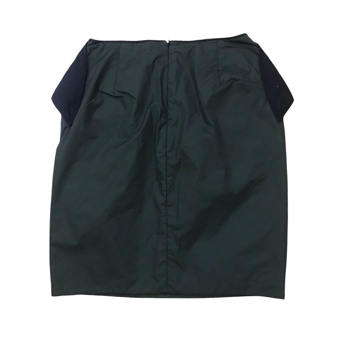 Marni green 2 pockets polyester mid length skirt italy - 2