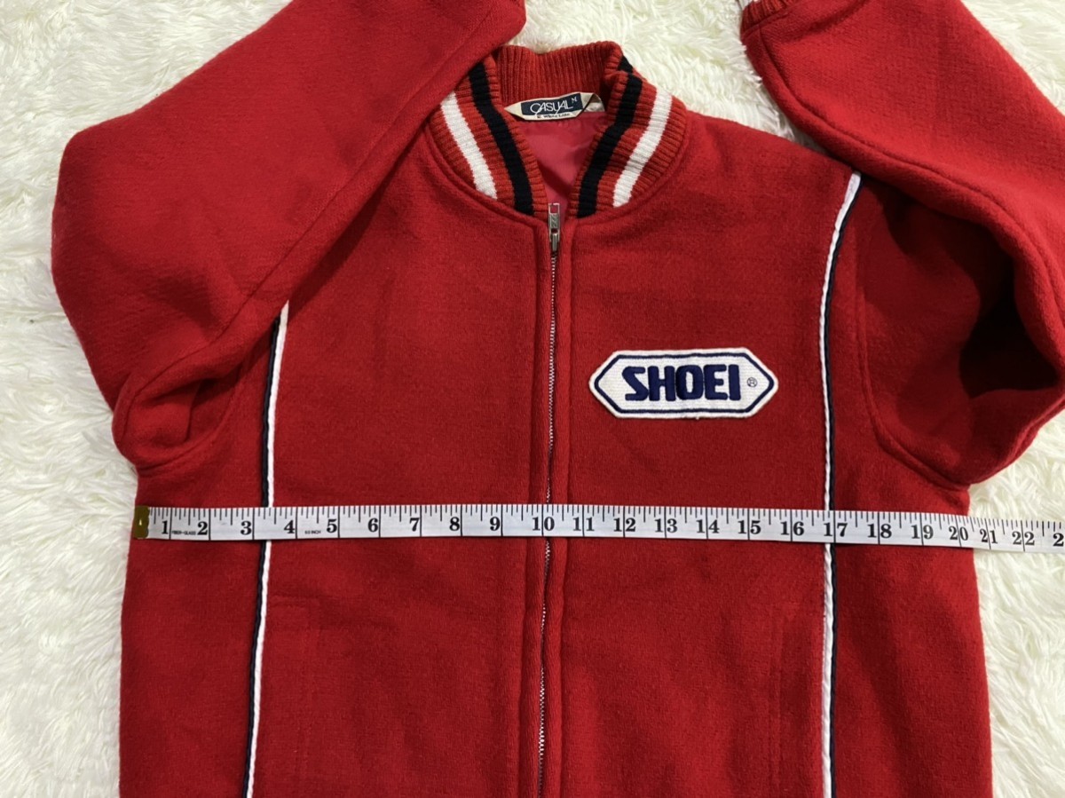 Japanese Brand - Casual White Line Custom Patches Wool Blend Jacket - 14