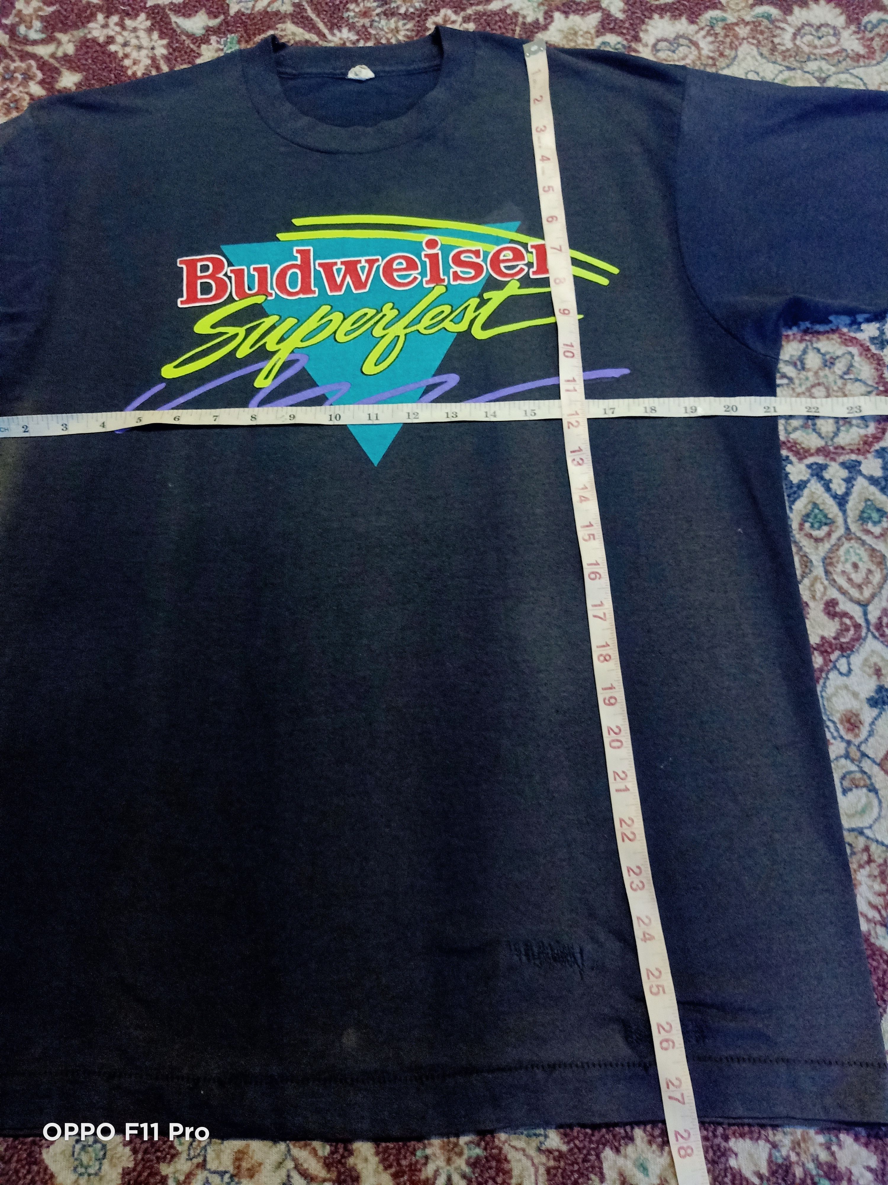 Vintage 90s Budweiser Superfest Concert tees - 5