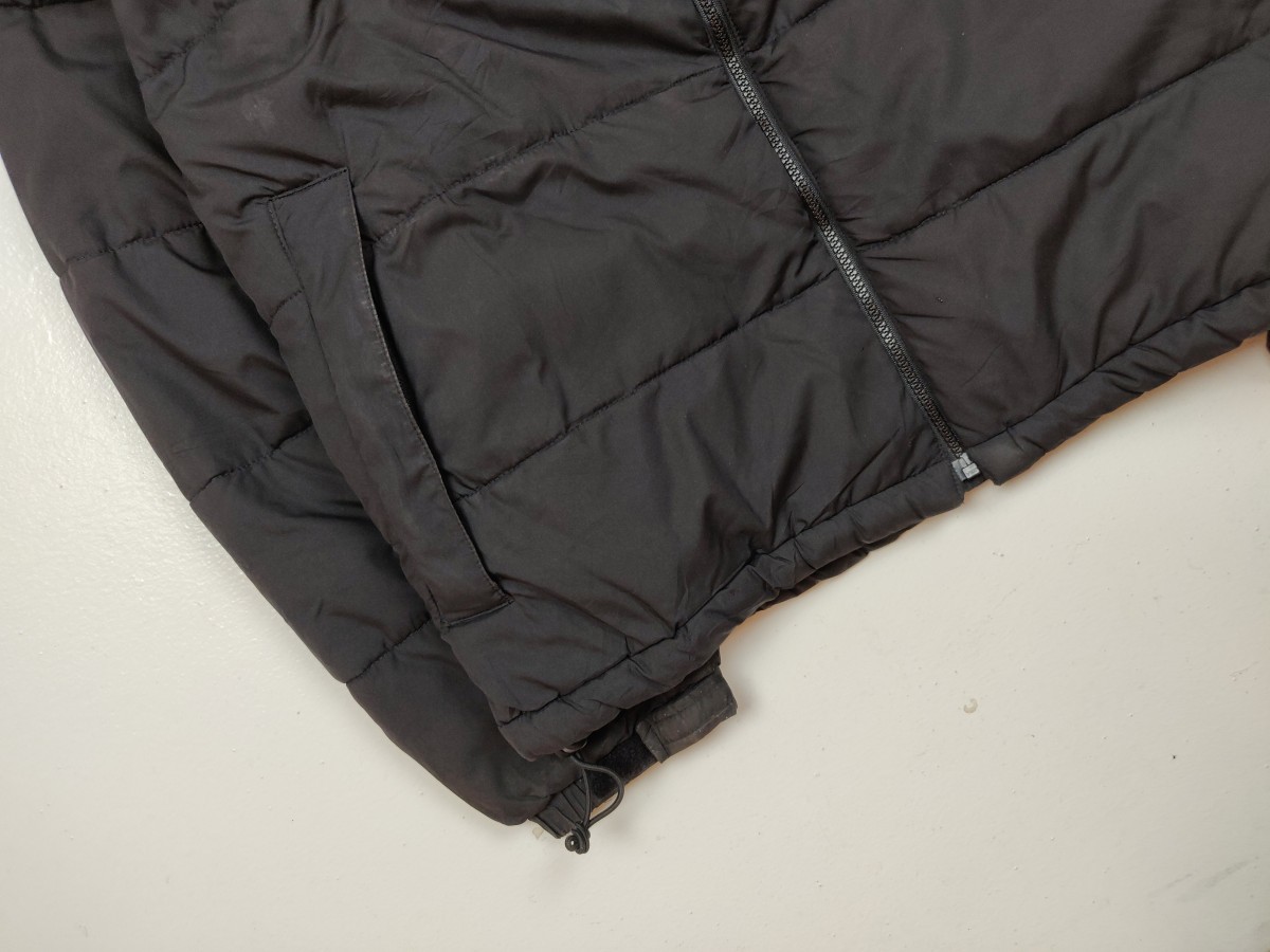 Black - Vintage Puffer Jacket - 3