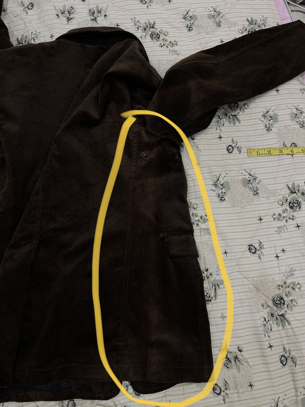 (Jj). JEAN PAUL GAULTIER CORDUROY HYPE JACKET - 13