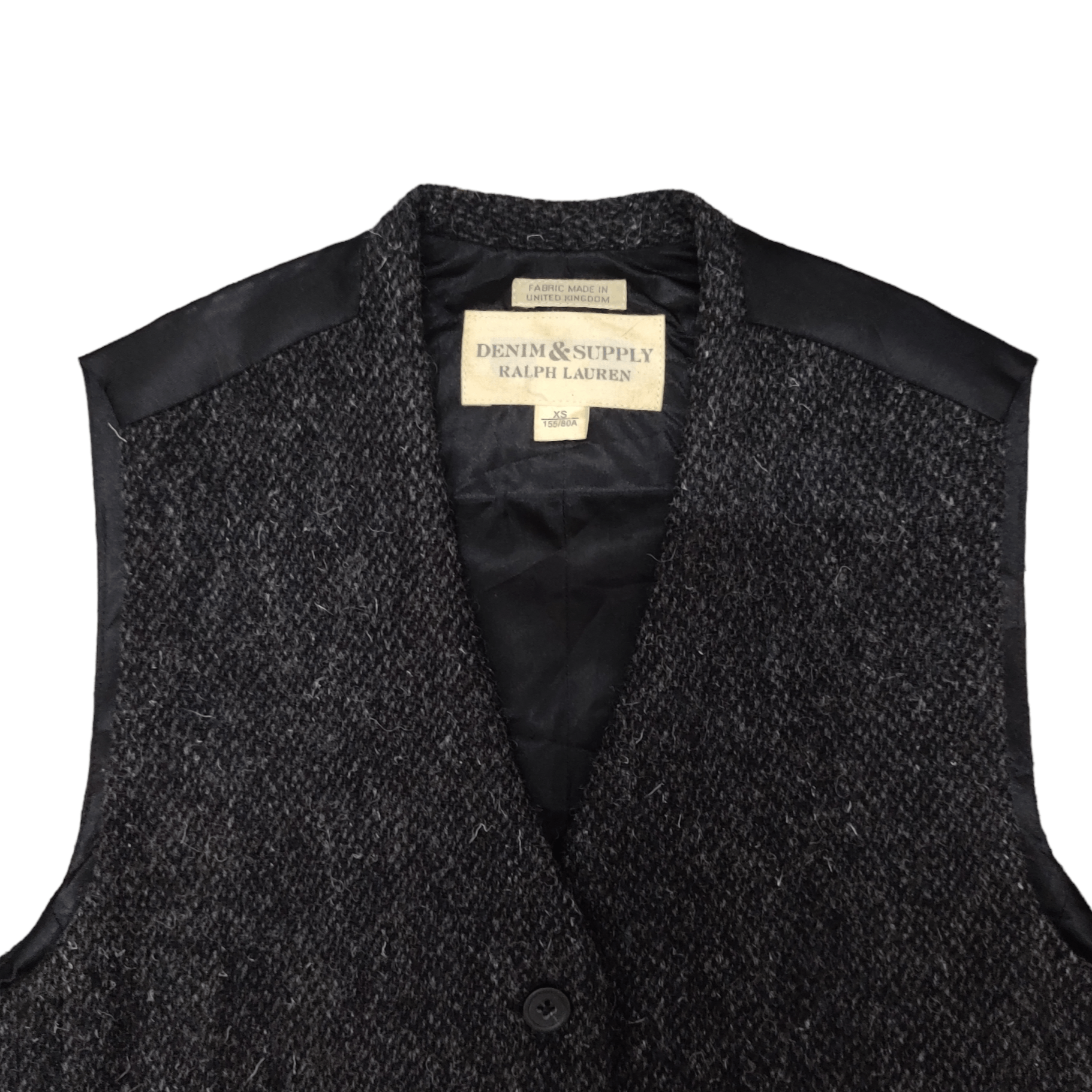 Vintage Denim And Supply Ralph Lauren Vest Wool - 2