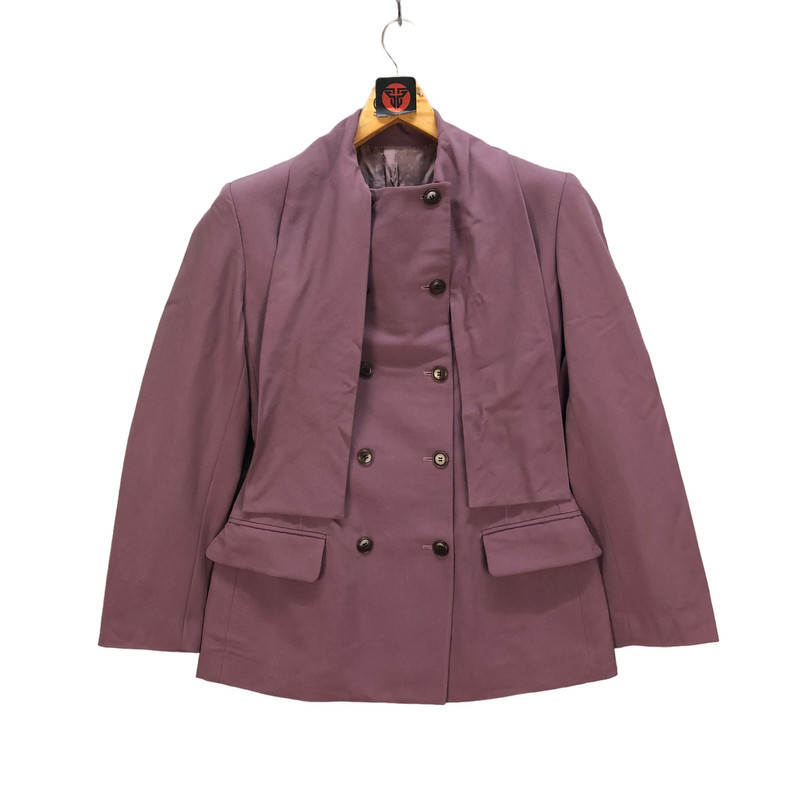 JEAN PAUL GAULTIER FEMME DOUBLE BREAST WOOL JACKET #6857-94 - 1