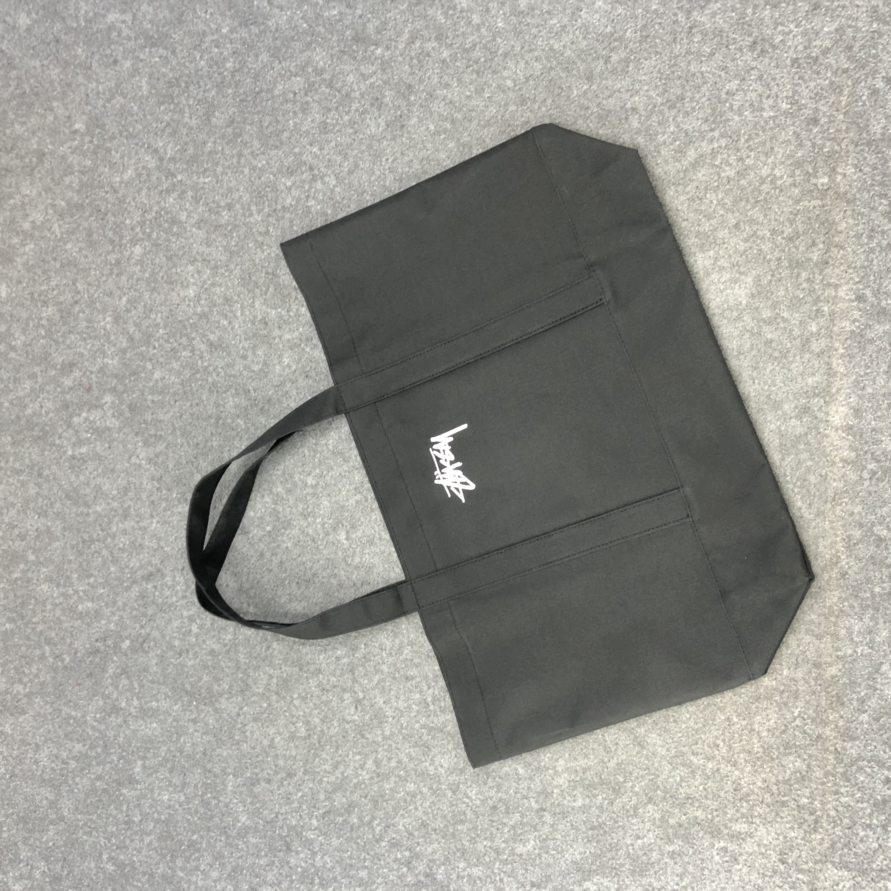 Stussy Bag Stock Tote Bag Oversized with Logo Embroidery