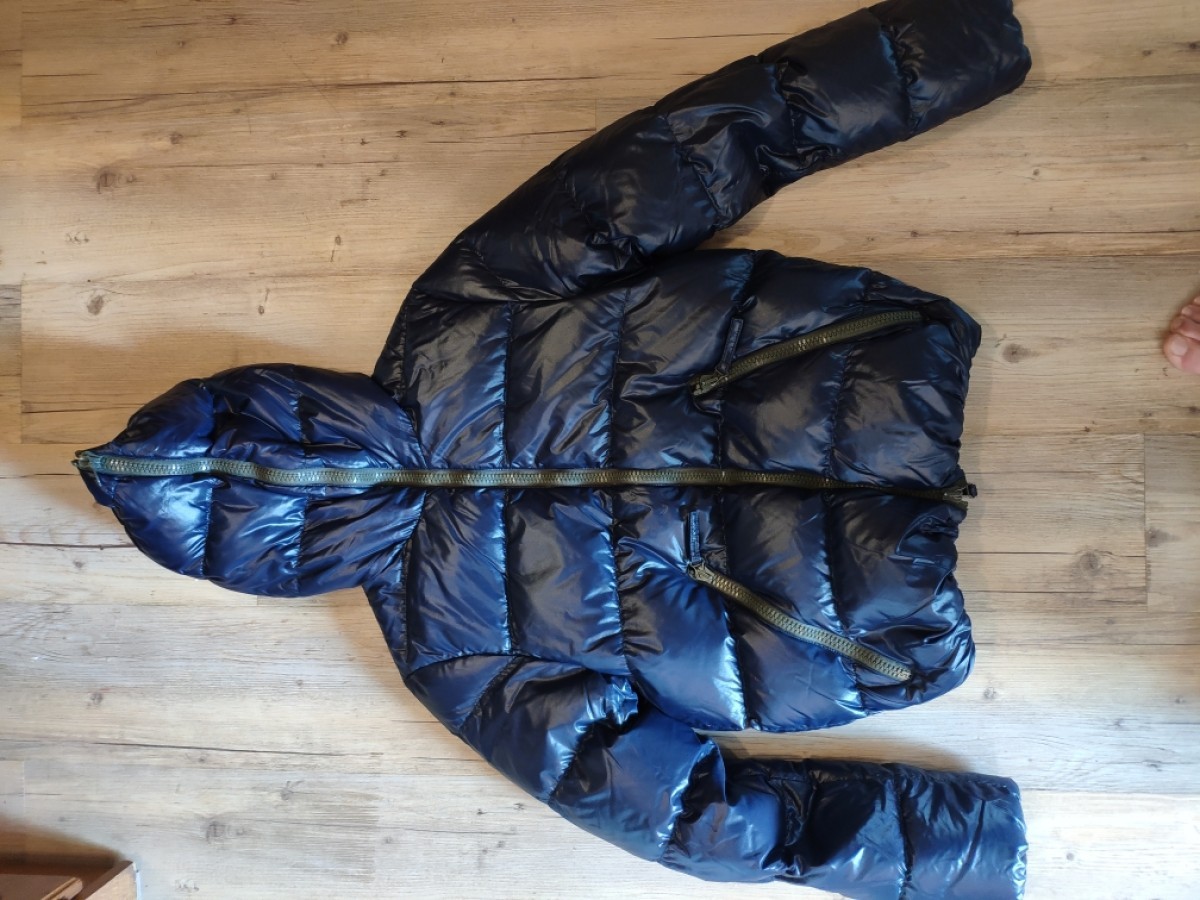 Fullzip down jacket.Like Herno or Dior coats - 4