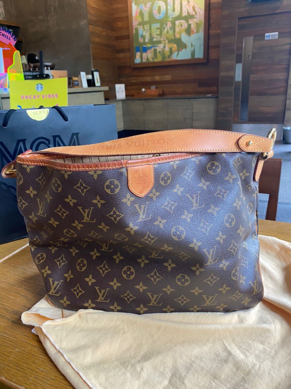 Authentic LOUIS VUITTON Delightfull MM - 4