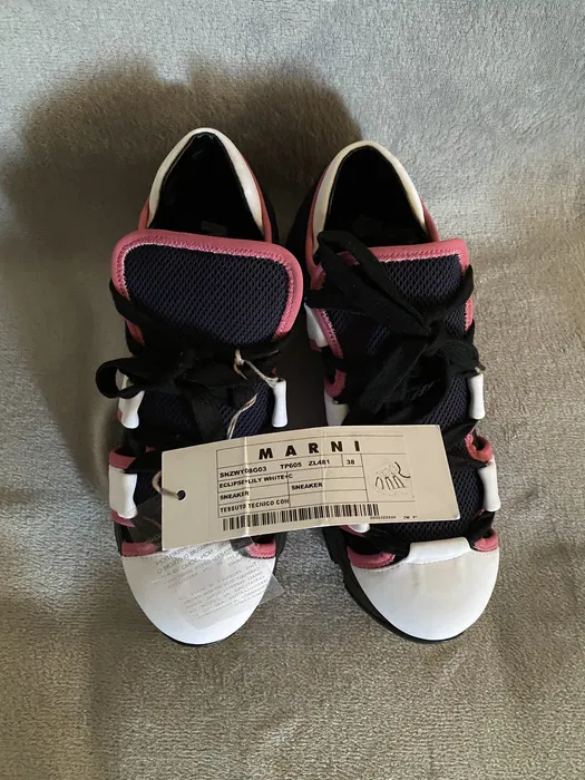 Marni Brand NEW Cut out Low sneakers sandals shoes - 7
