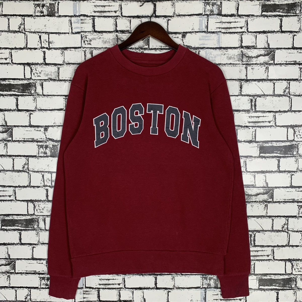 American College - Vintage Primark University Boston Sweatshirt Crewneck - 1