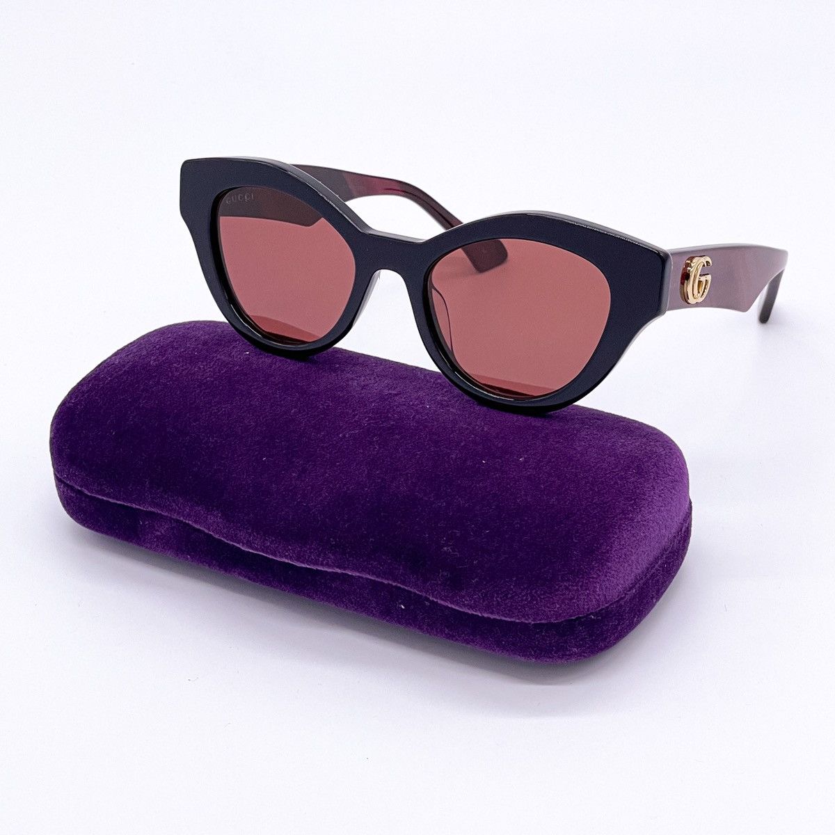 NEW GUCCI GG0957S 005 WOMEN RED SUNGLASSES GUCCI - 1