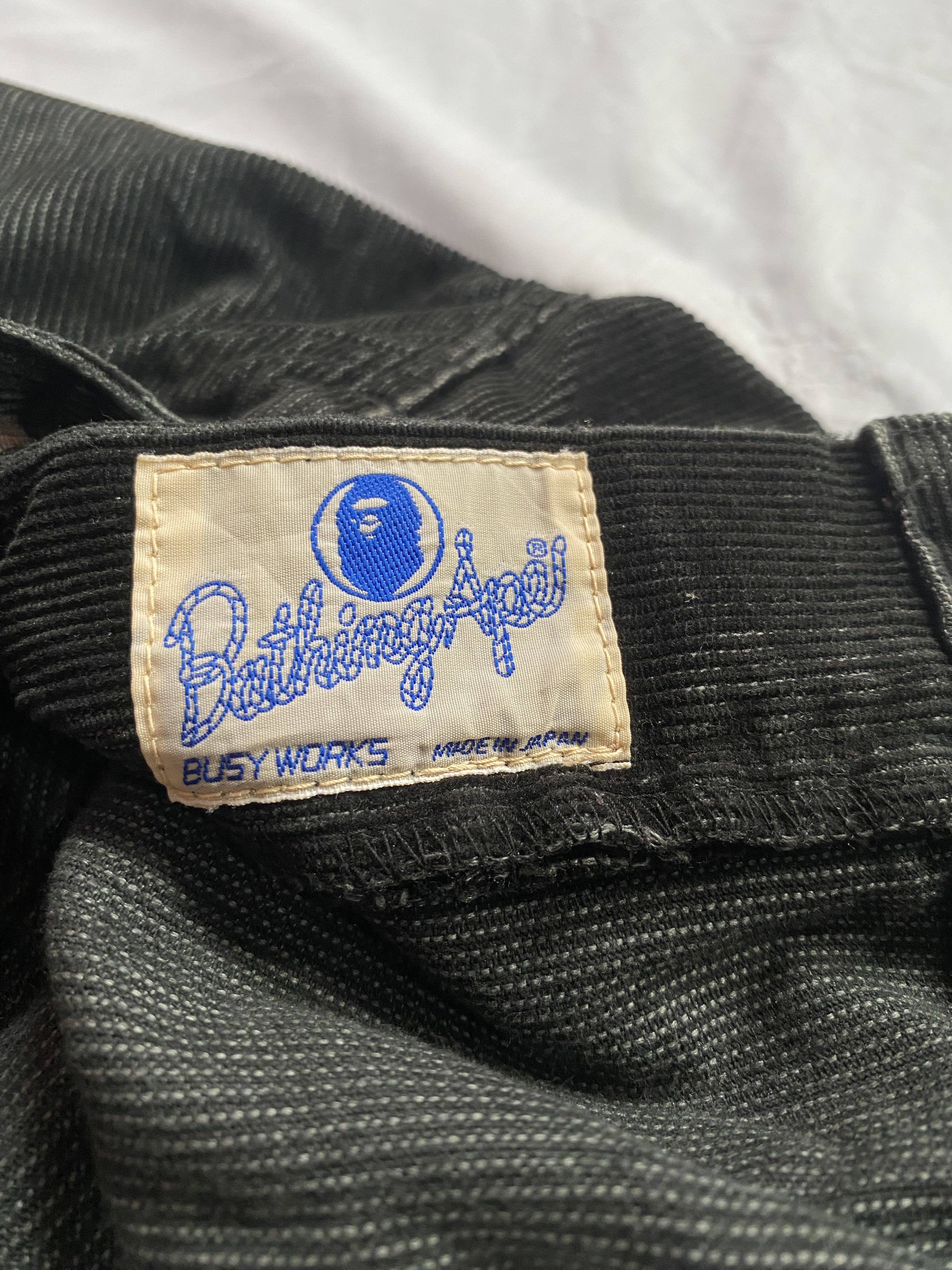 Bape Vintage Carpenter Corduroy Pants - 3