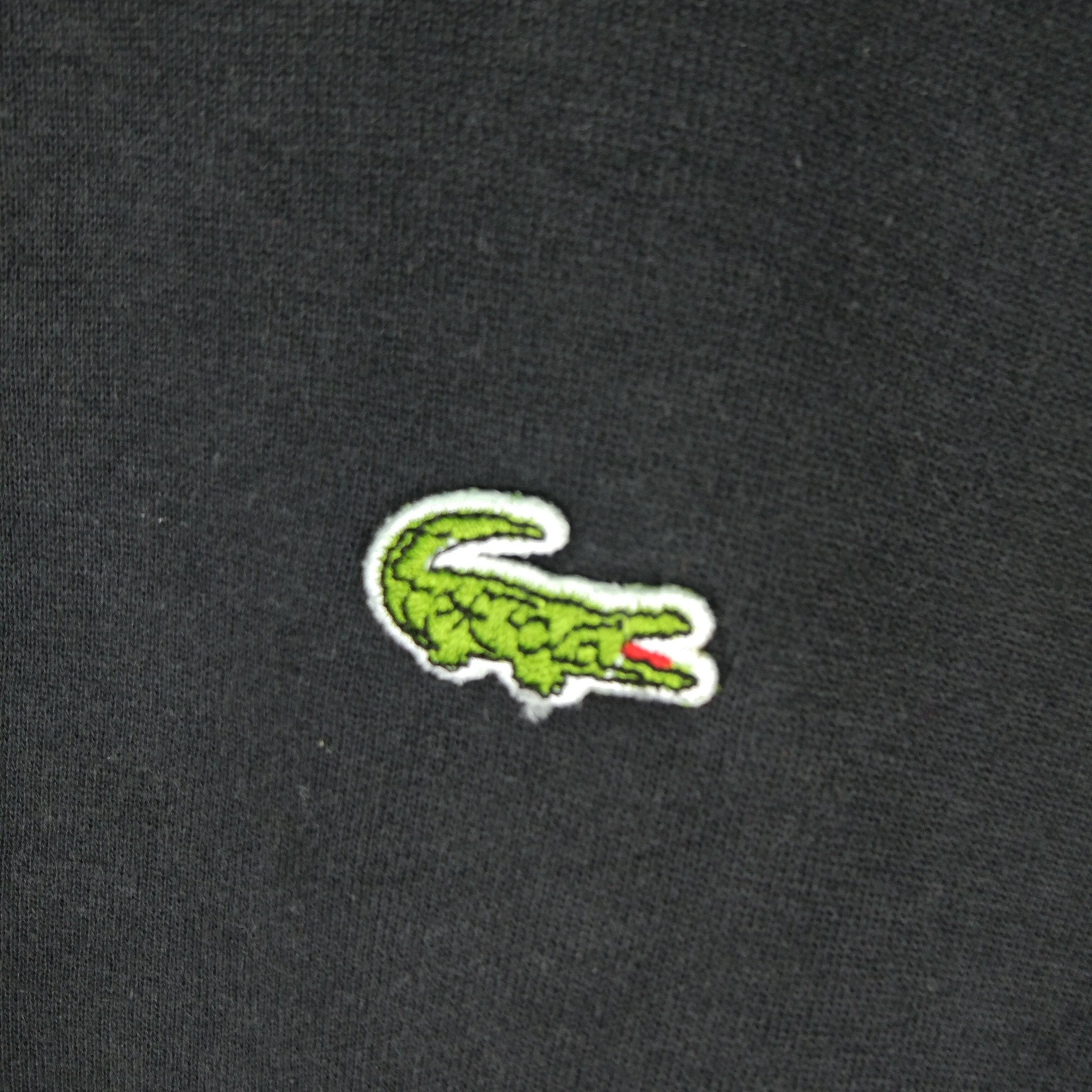 Lacoste Embroidery Logo Halfzip Pullover Jumper Sweatshirt - 3