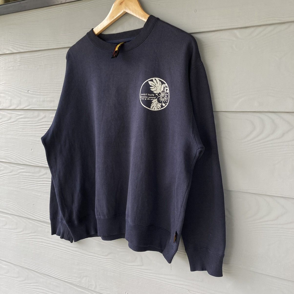 Avant Garde - Vintage Overhead Blue Sweatshirt - 3