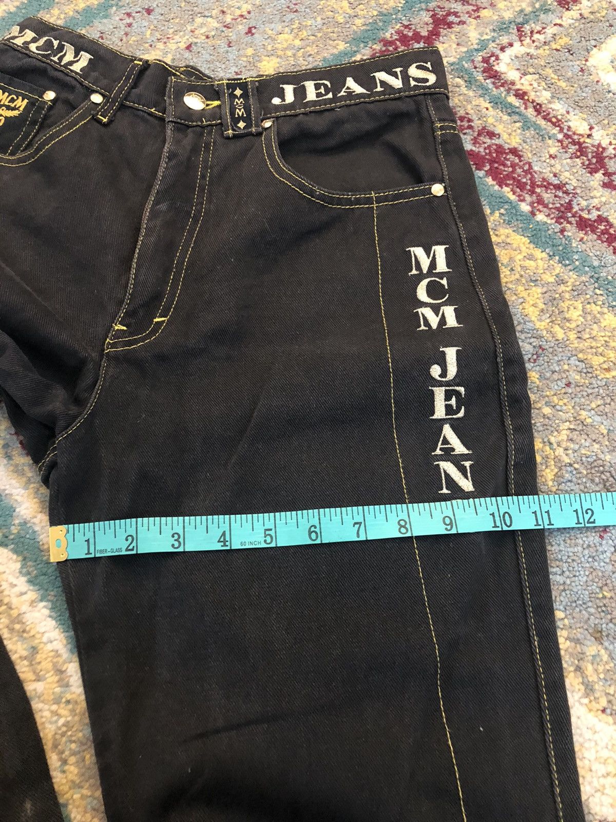 Vintage MCM Jeans Made Italy - 10
