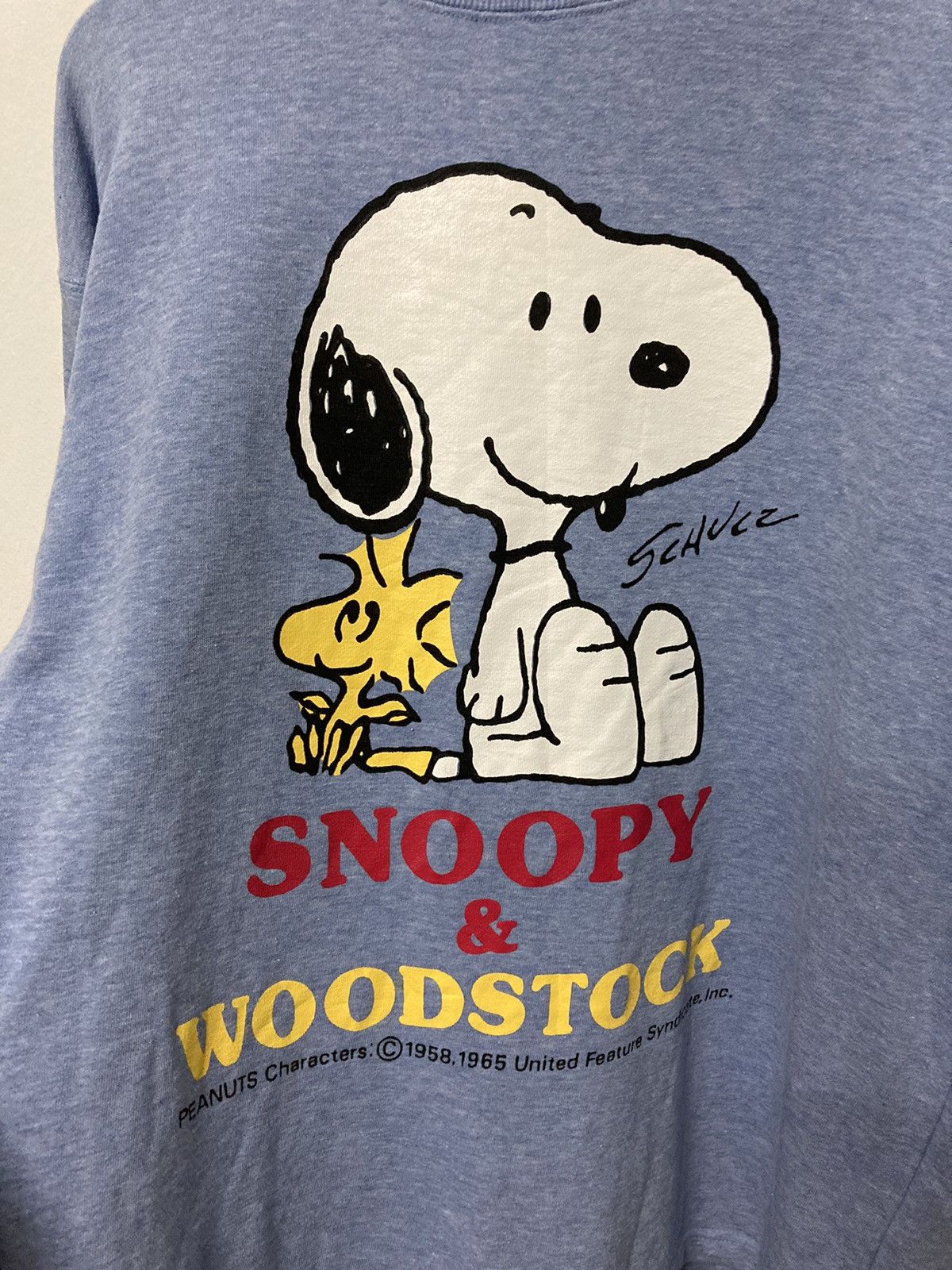 Peanuts - Snoopy and Woodstock Turtle Neck Sweatshirt - 5
