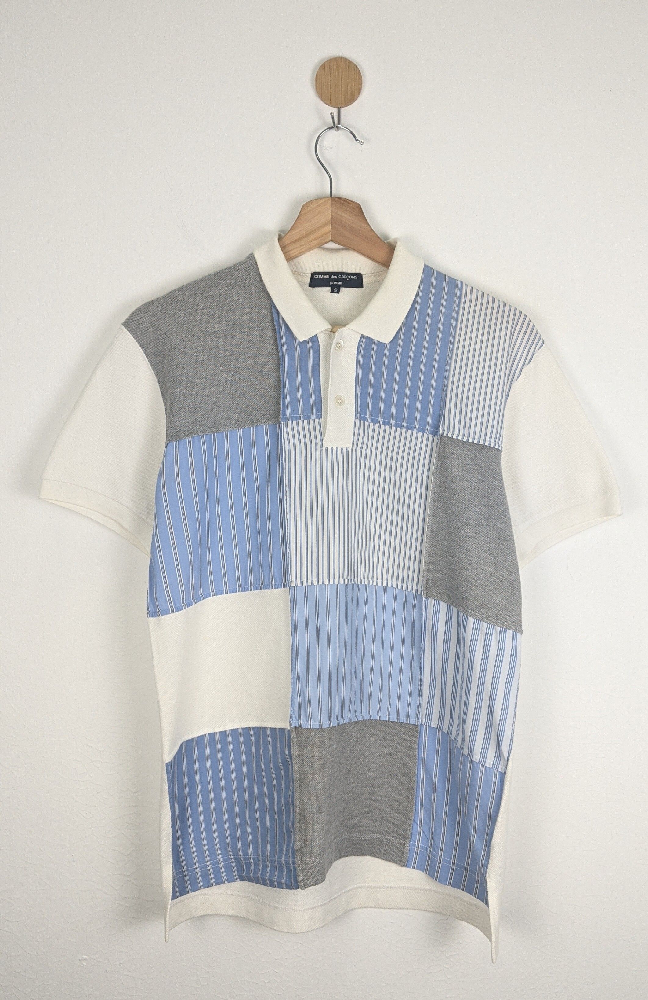 Comme des Garcons CDG Patchwork Polo AD 2008 shirt - 1