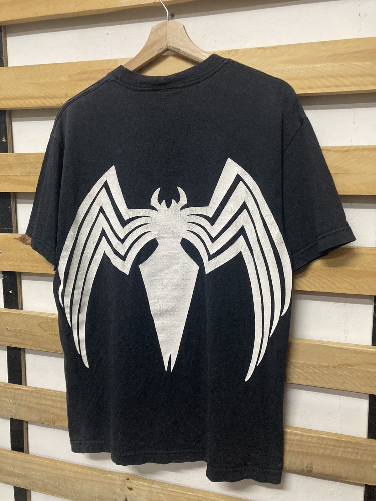Vintage Spiderman 3 Venom Frontback Logo Tshirt - 5