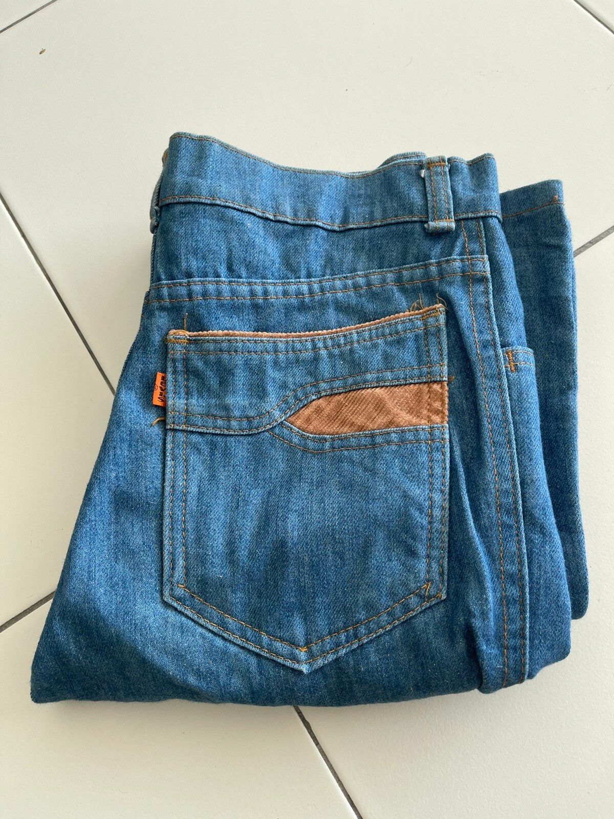 Vintage Levis orange tab 70s Flare Jeans - 12