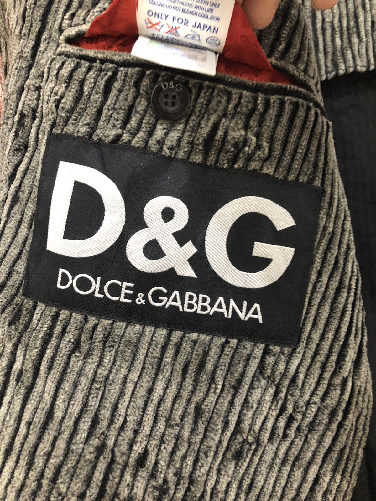 Dolce & Gabbana Corduroy Suit Jacket Fashion - 11