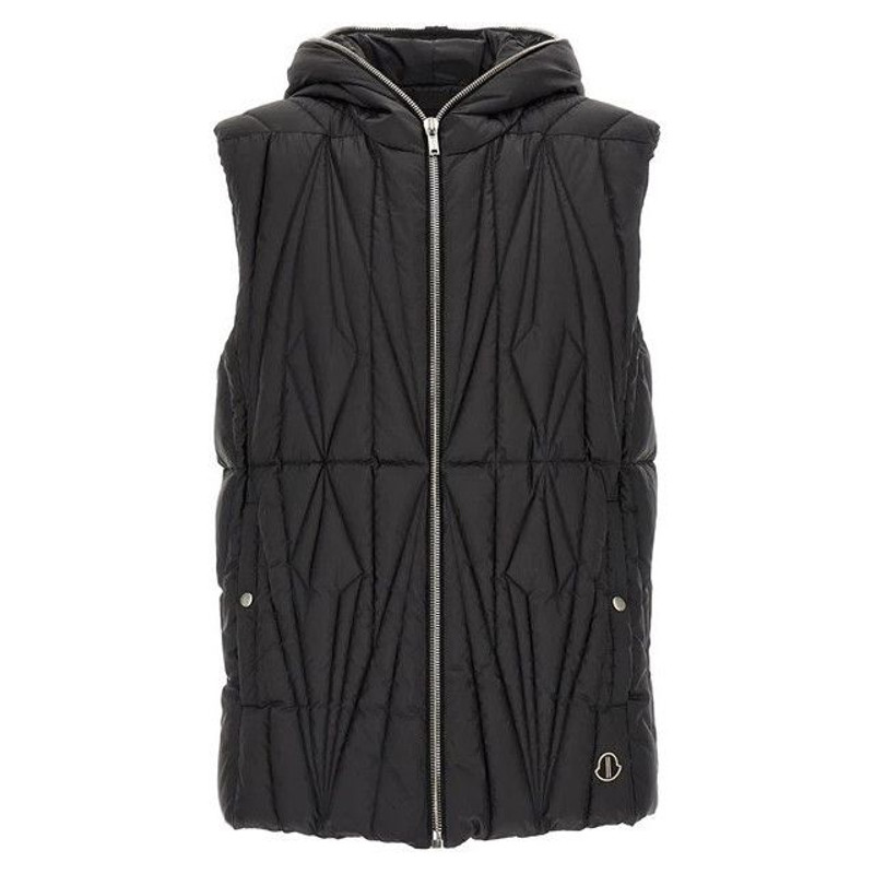 MONCLER GENIUS Men's Geocamo Black Vest New (Men's size:L;) - 1