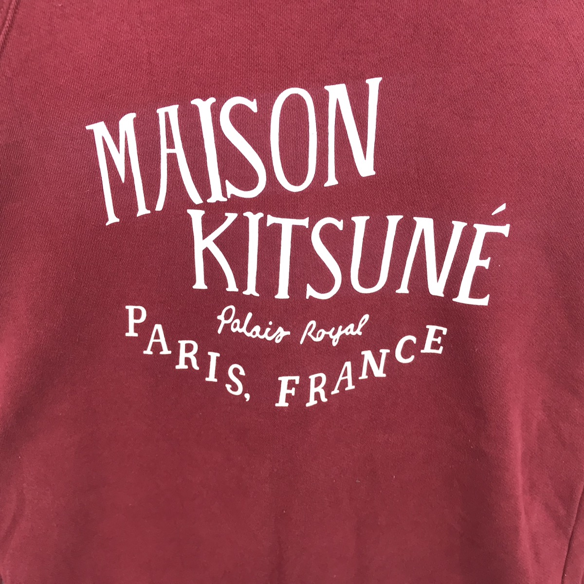 Vintage Maison Kitsune Paris Sweatshirt Spellout Sweater - 2
