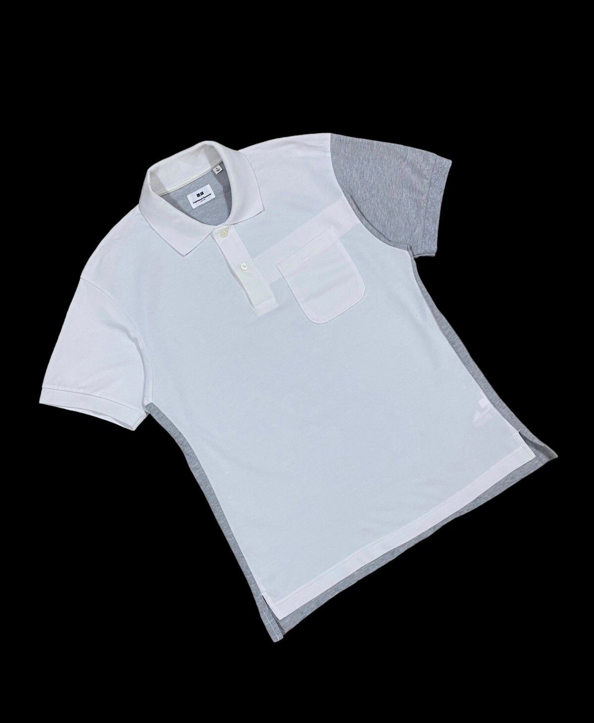 Engineered Garment New York X Uniqlo Pattchwork Polo Tee - 8