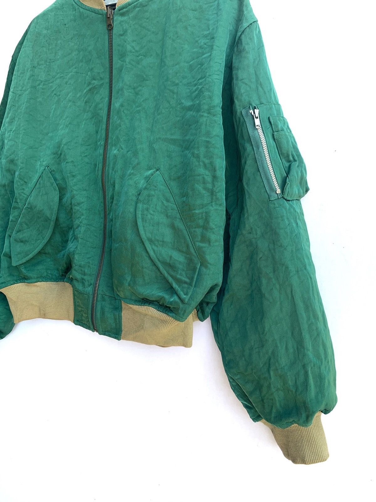 Vintage - PLATZ Racing Club Reversible Bomber Jacket - 3