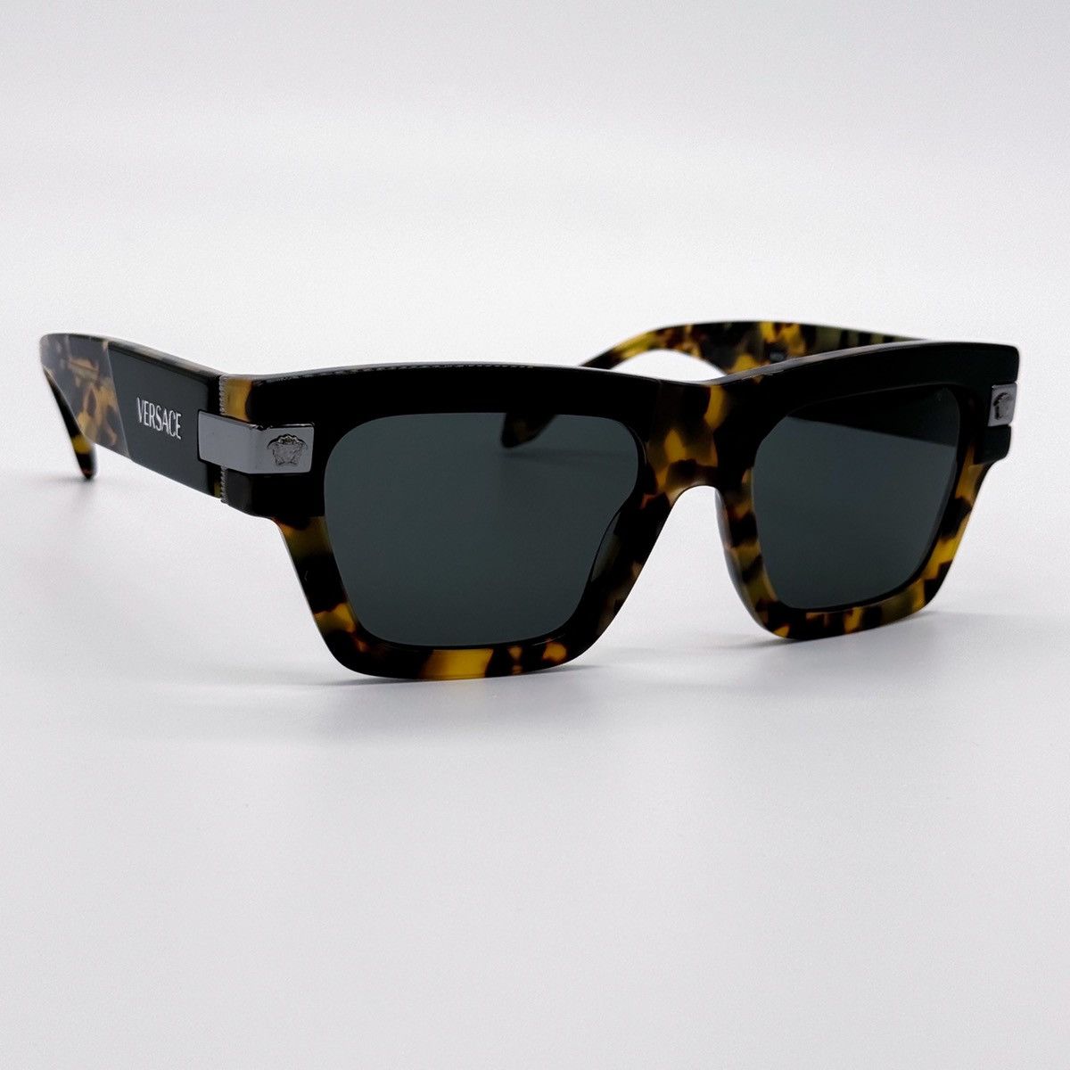 NEW VERSACE VE4464 5456/87 BROWN MOD 4464 UNISEX SUNGLASSES - 4