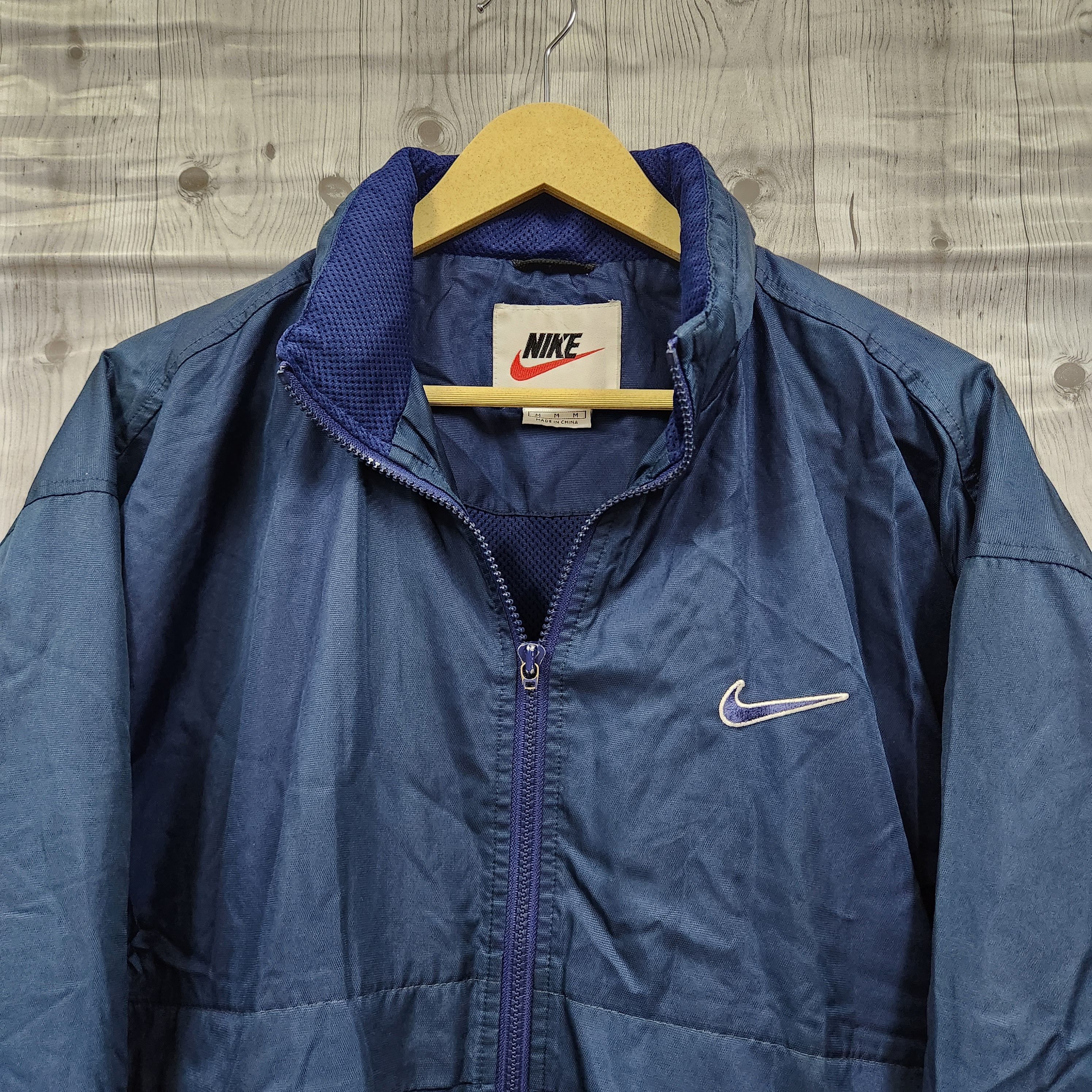 Nike Sweater Mesh Jacket Vintage Centre Swoosh Waterproof - 16