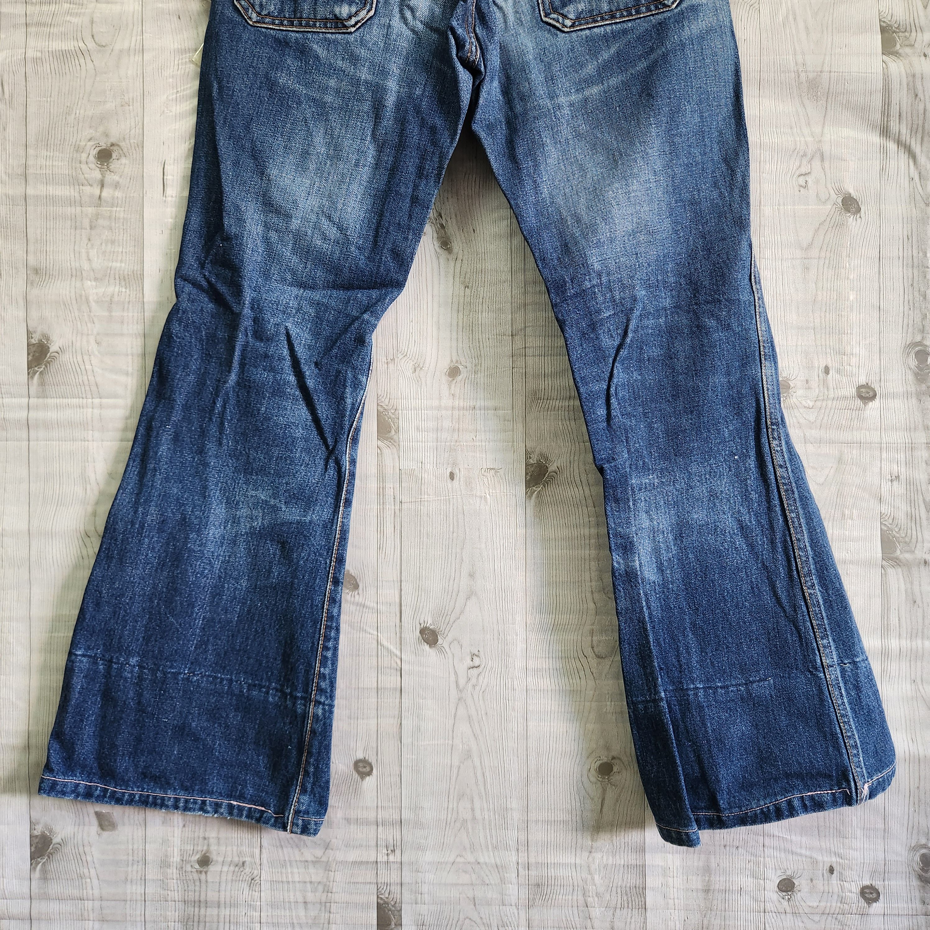 Vintage Flared Acme Clothing Japan Bush Pants Denim - 9