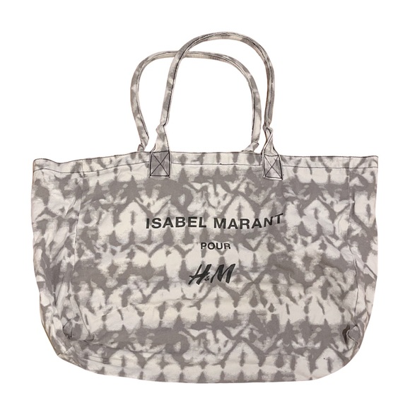 Isabel Marant for H&M Tie Dye Canvas Tote Bag - 1